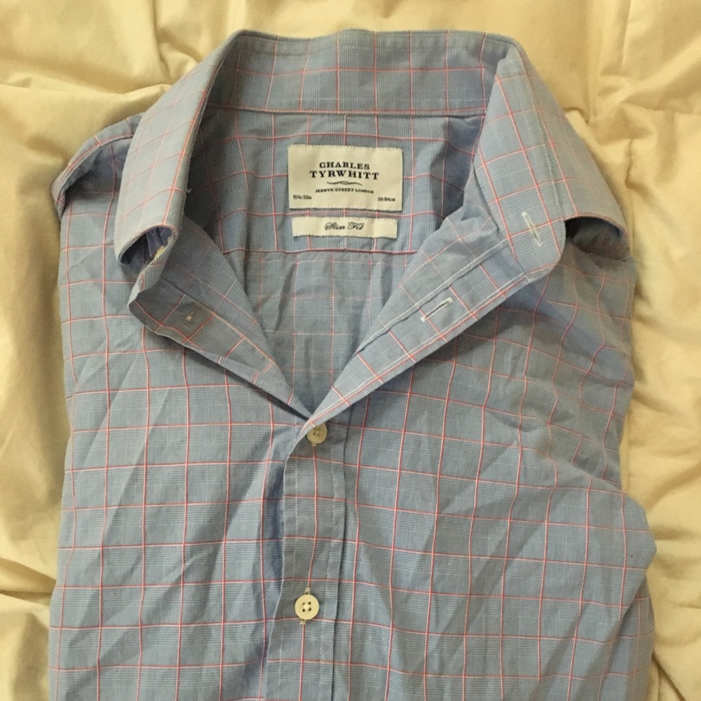 Charles Tyrwhitt Checkered Longsleeve Buttonup